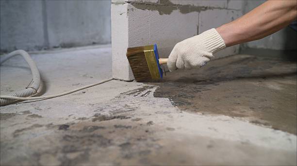 SJ Waterproofing Pros Waterproofing coverage map for North Salem, IN and surrounding area